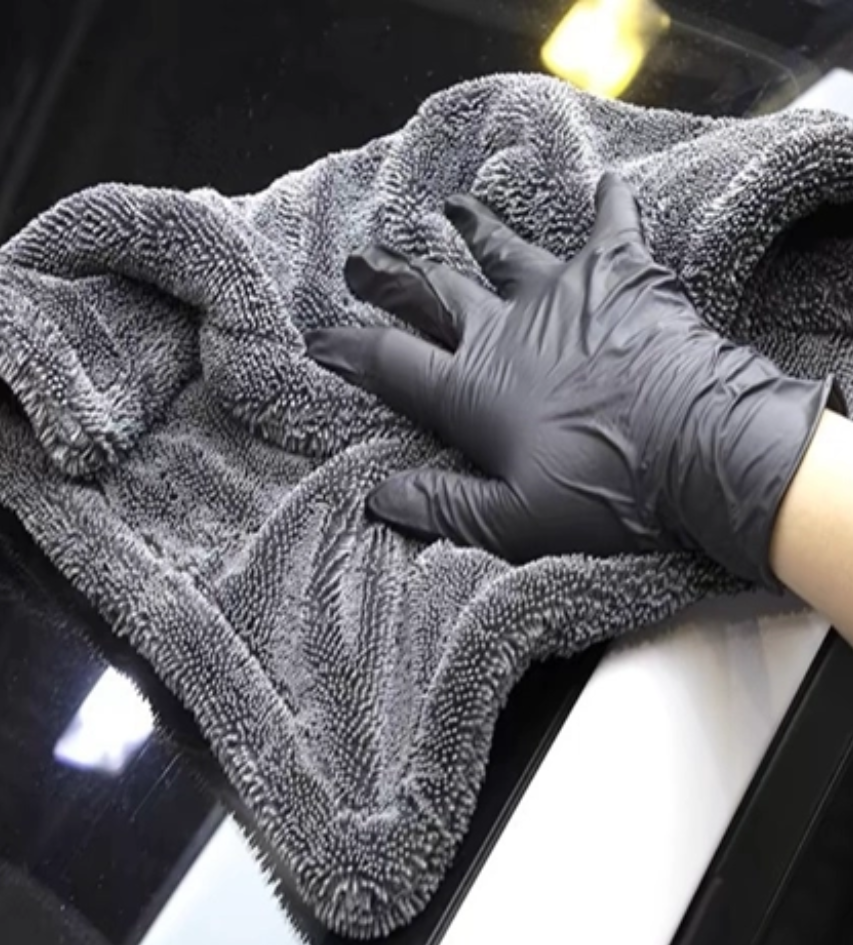 Toallas de Microfibra de Hilo Retorcido para Lavado de Autos - Pelo Largo y Alta Absorción