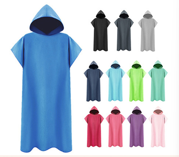 Bata cambiadora de microfibra, tela de gamuza, ligera