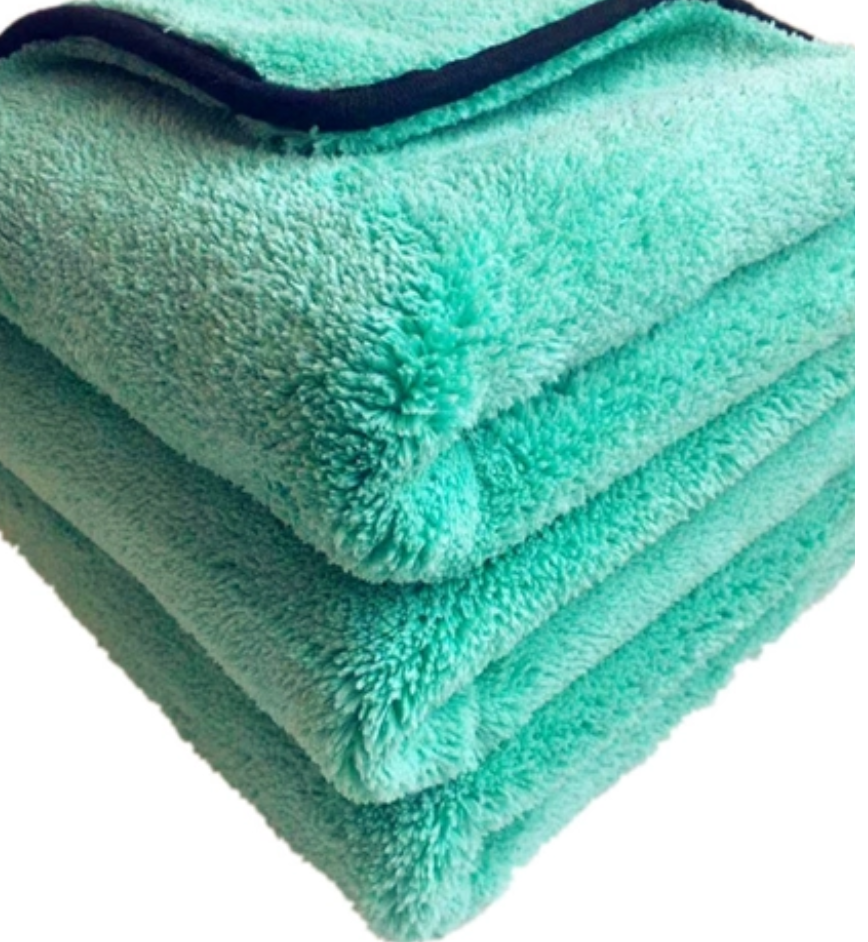 Toallas de Felpa de Coral para Detallado de Autos - Microfibra Ultra Suave